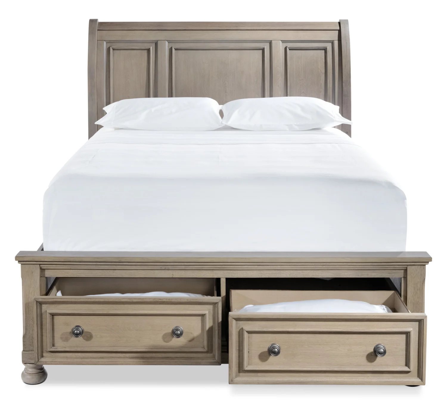 Windchester 3-Piece King Storage Bed - Grey - Image 4