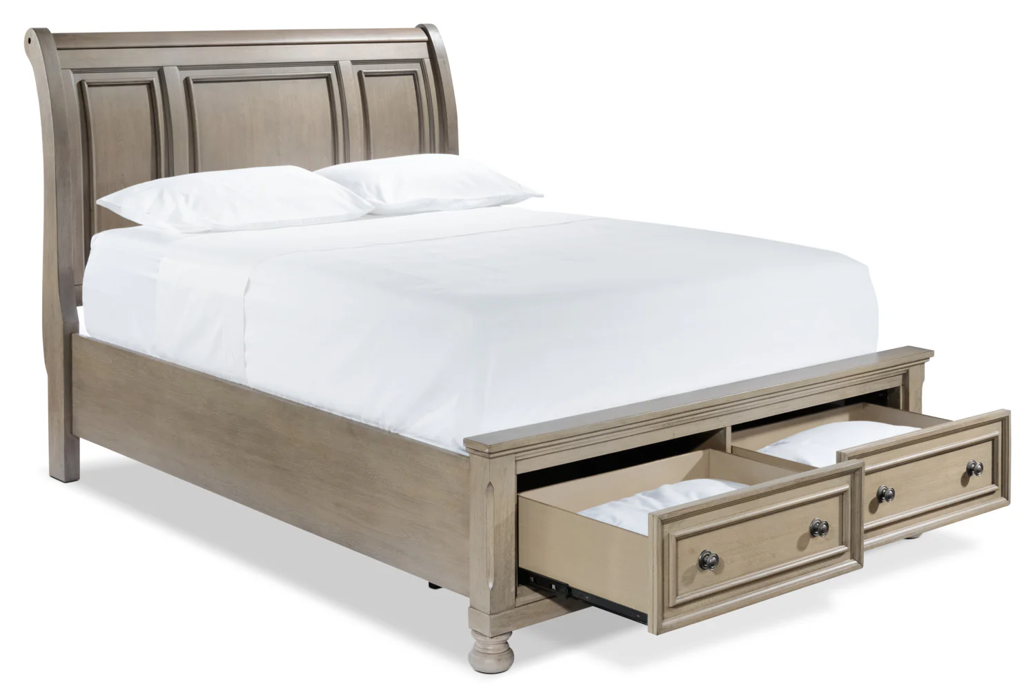 Windchester 3-Piece King Storage Bed - Grey - Image 7