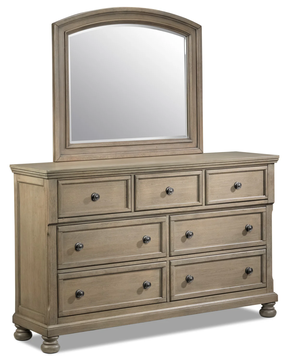 Windchester 6-Piece Queen Storage Bedroom Package - Grey - Image 4