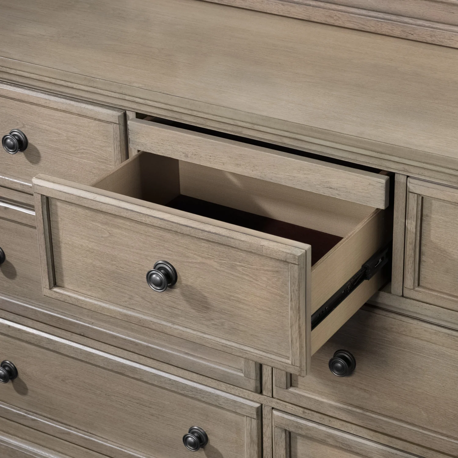 Windchester 7-Drawer Dresser - Grey - Image 5