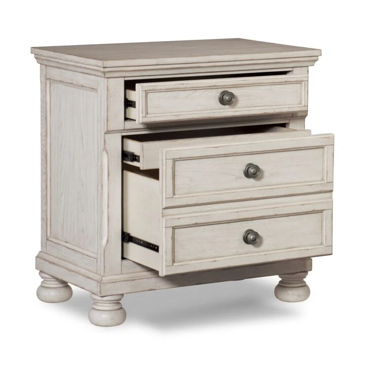 Windchester Night Table - Antique White - Image 2