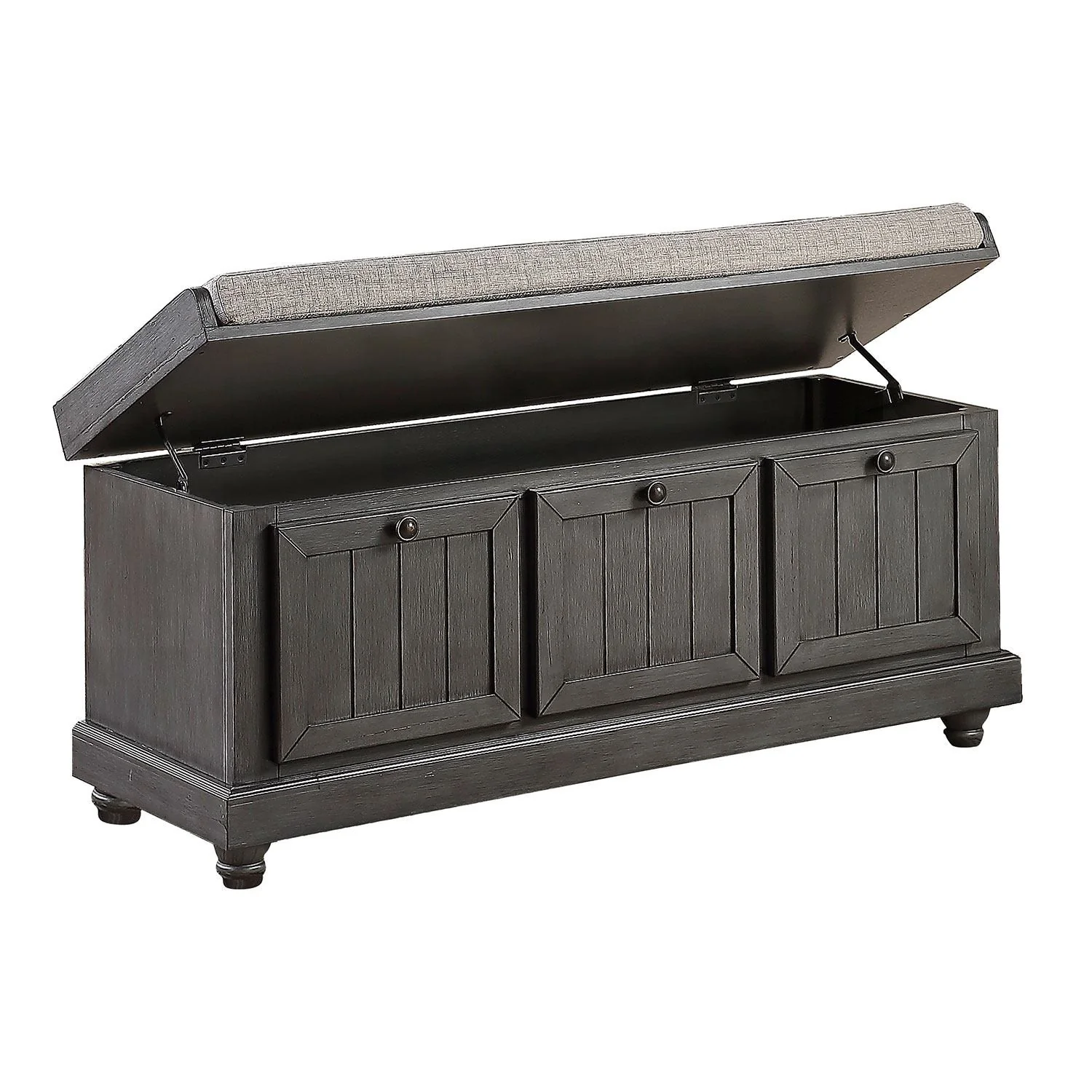 Woodwell Bench - Dark Grey - Image 4