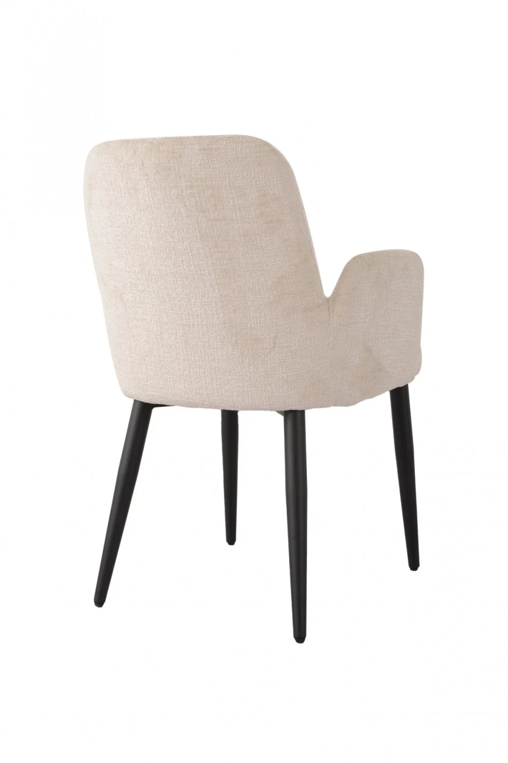 Wynn Dining Chair - Beige - Set of Two - Image 5