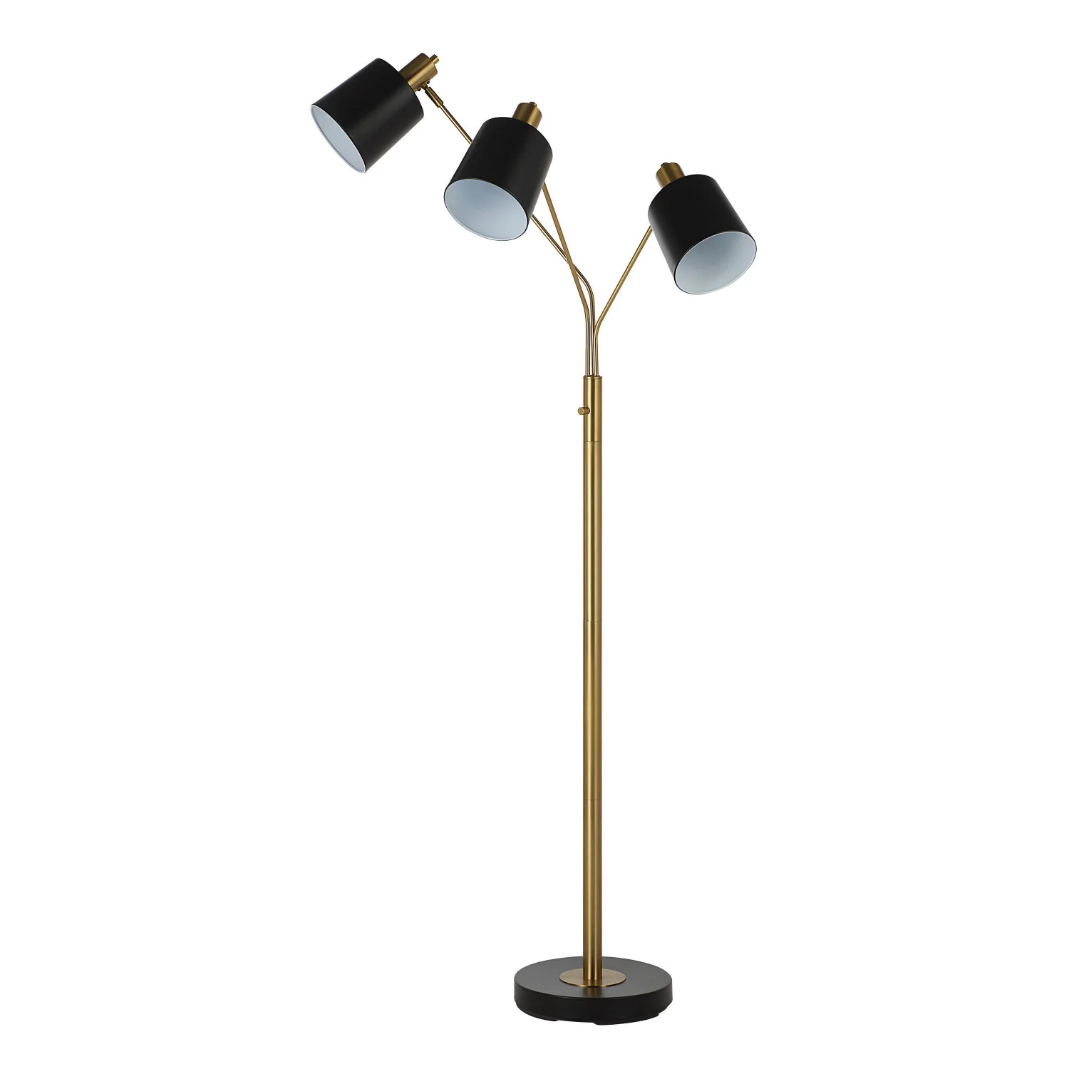 Wynn Floor Lamp - Brass/Matte Black - Image 3