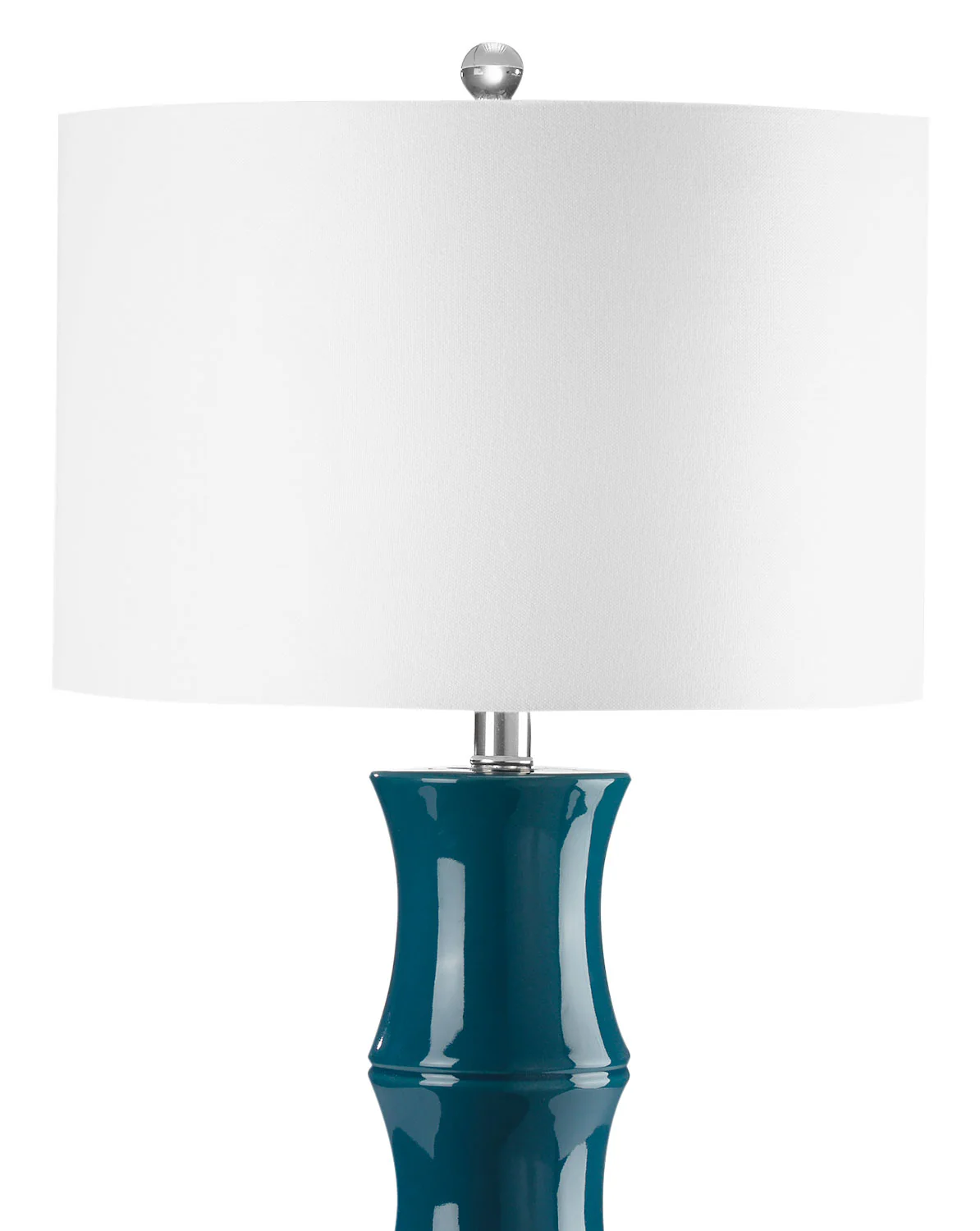 Yana 27" Table Lamp - Blue and White - Image 2