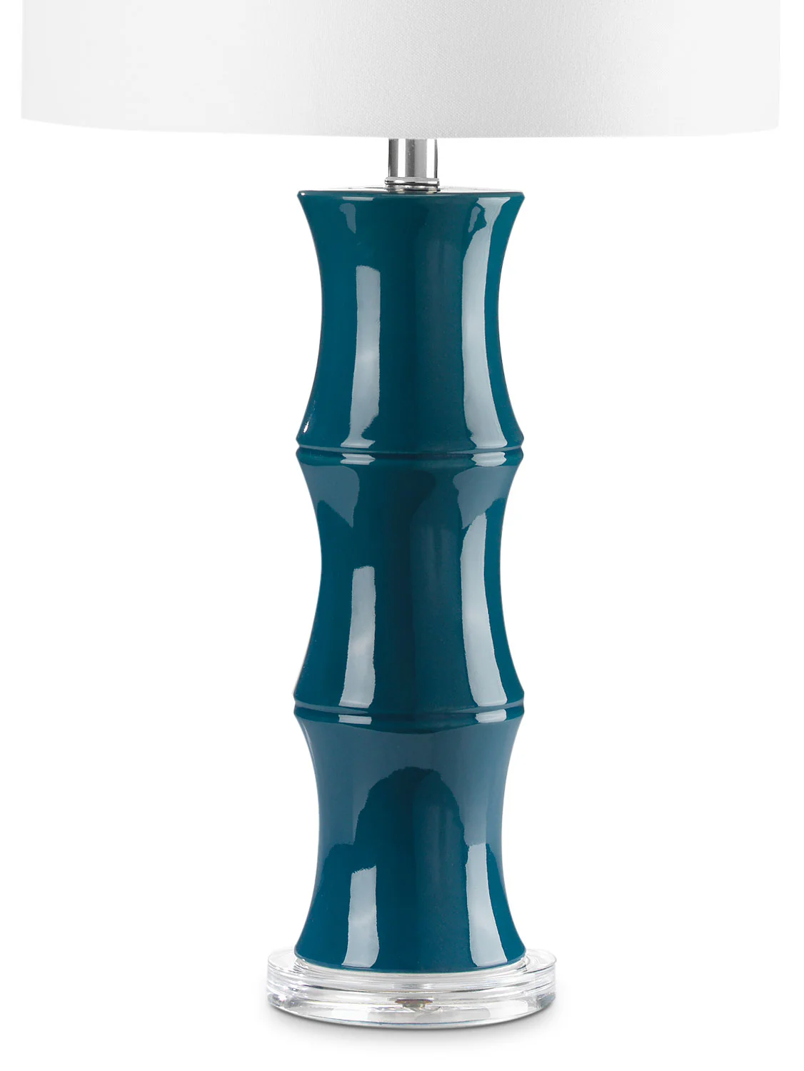 Yana 27" Table Lamp - Blue and White - Image 3