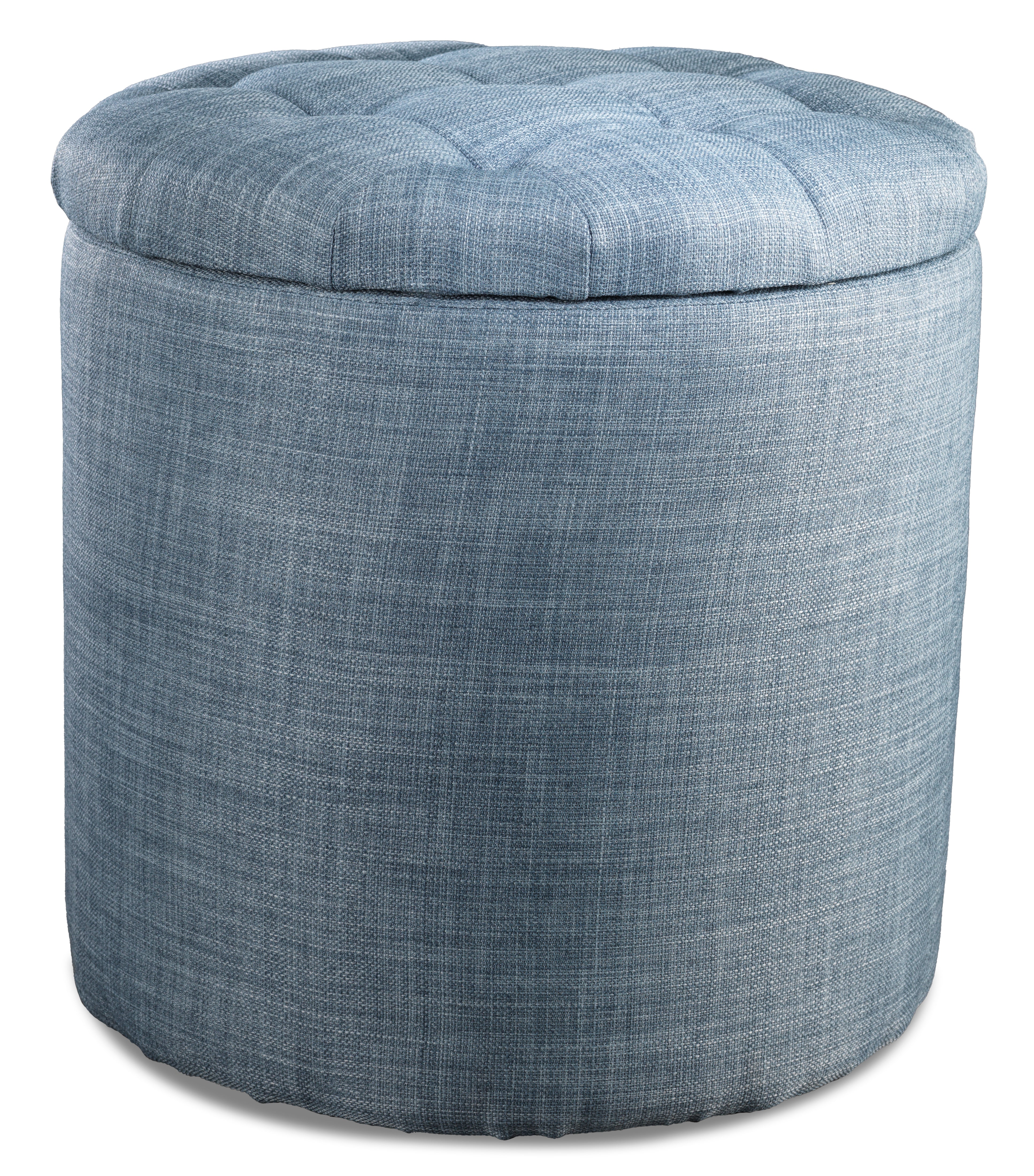 Yara Ottoman - Blue - Image 3