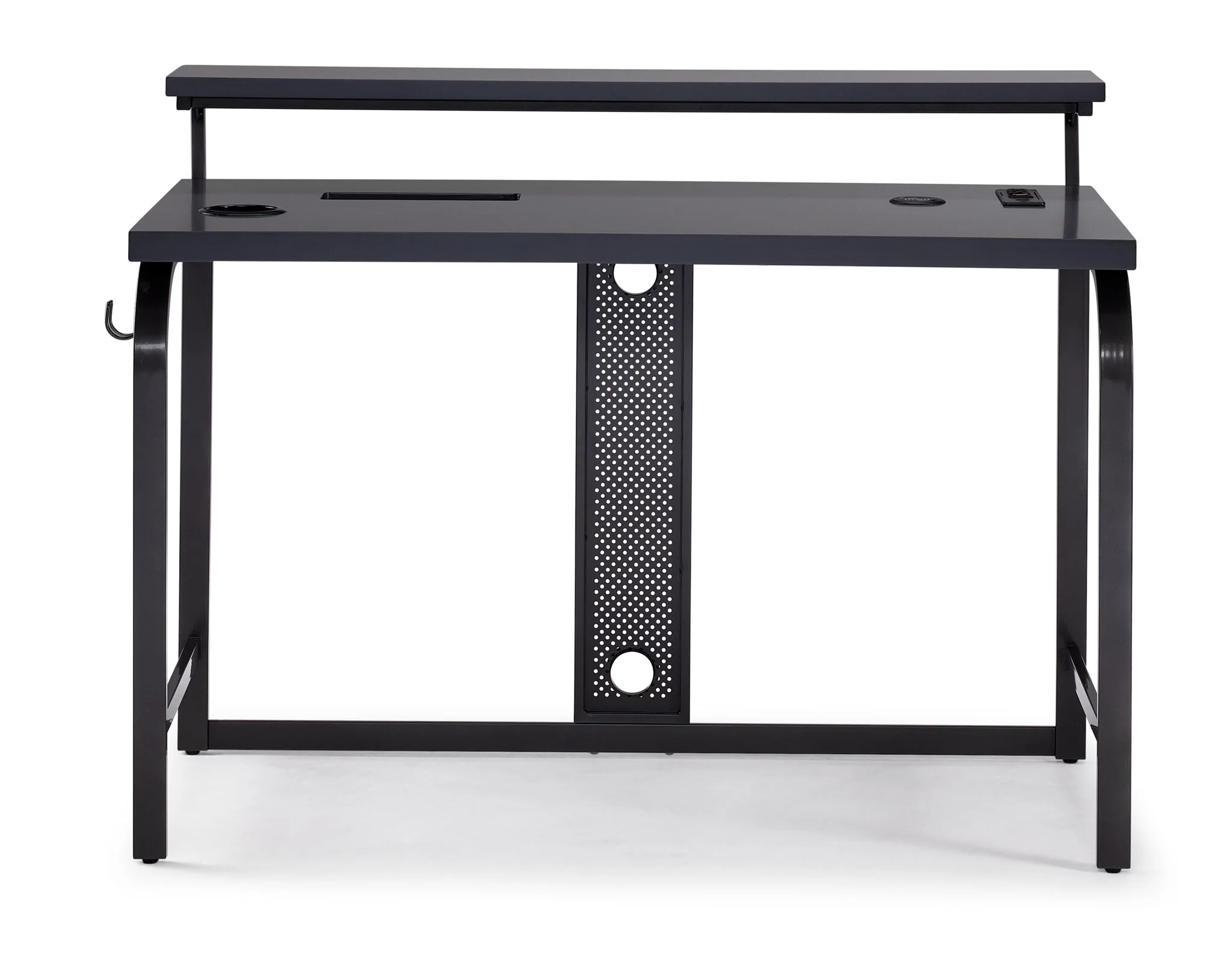 Zander II Gaming Computer Desk - Grey - Image 2