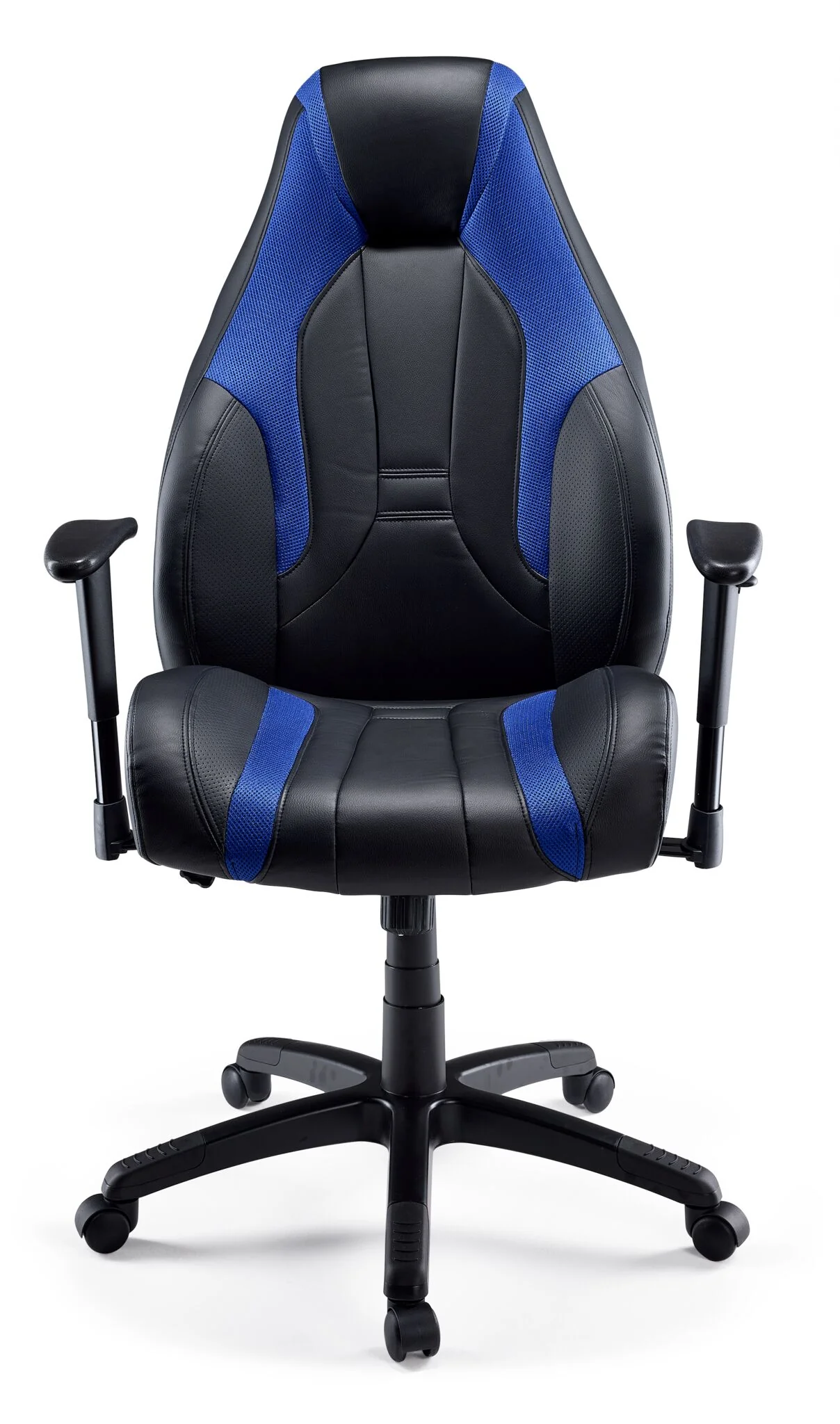 Zane Office Chair - Black, Blue - Image 2