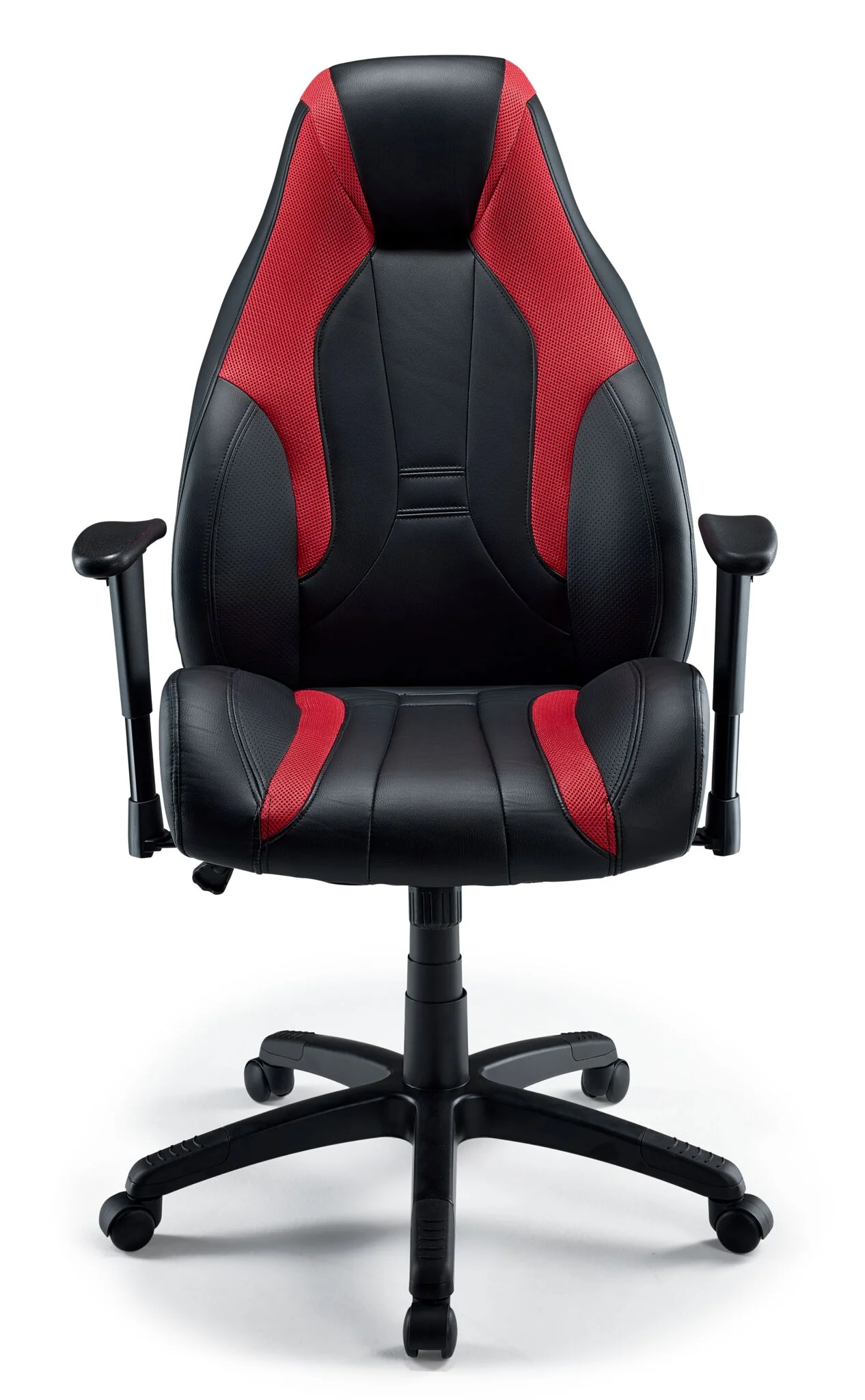Zane Office Chair - Black, Red - Image 2