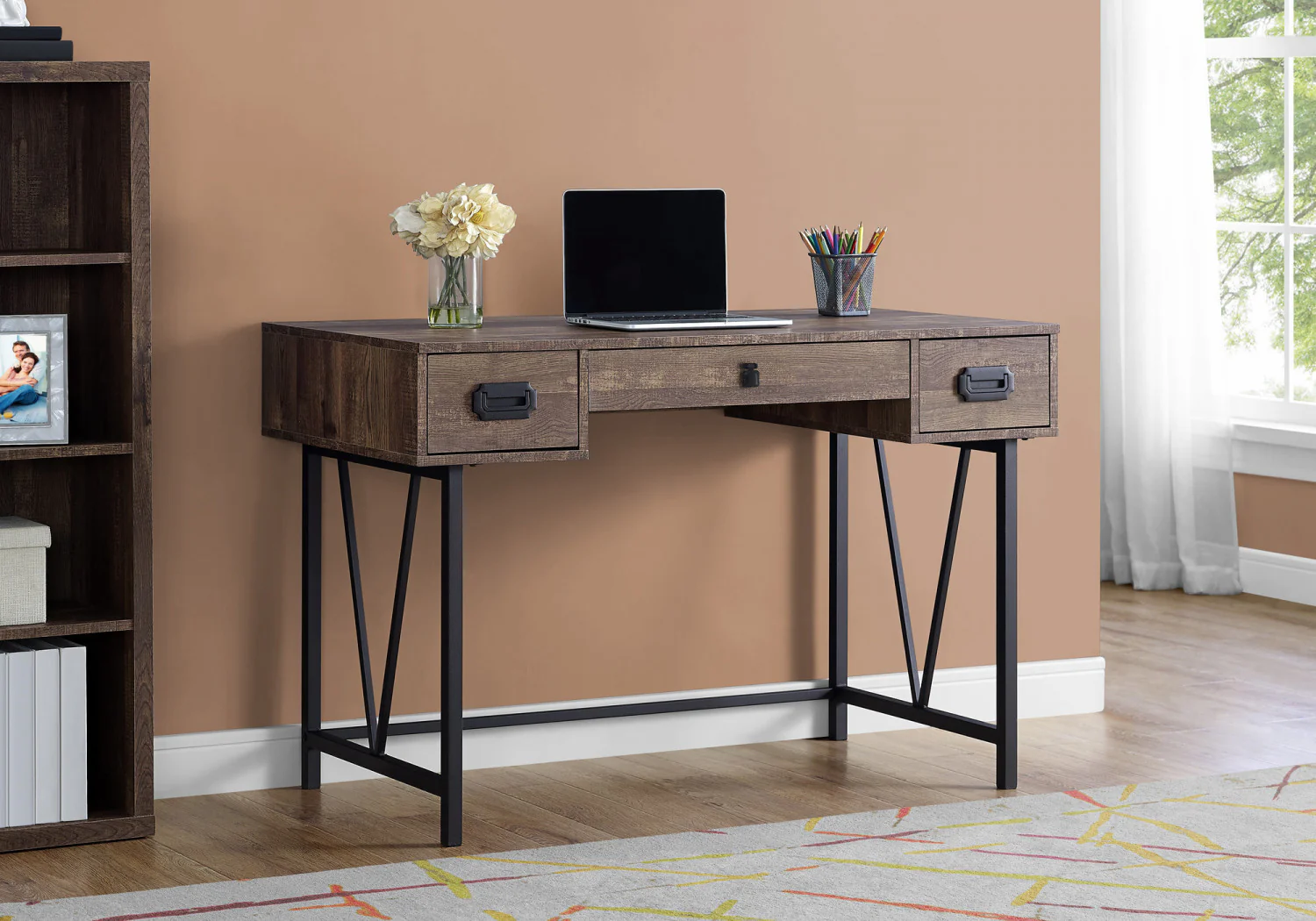 Zava Desk - Brown - Image 2