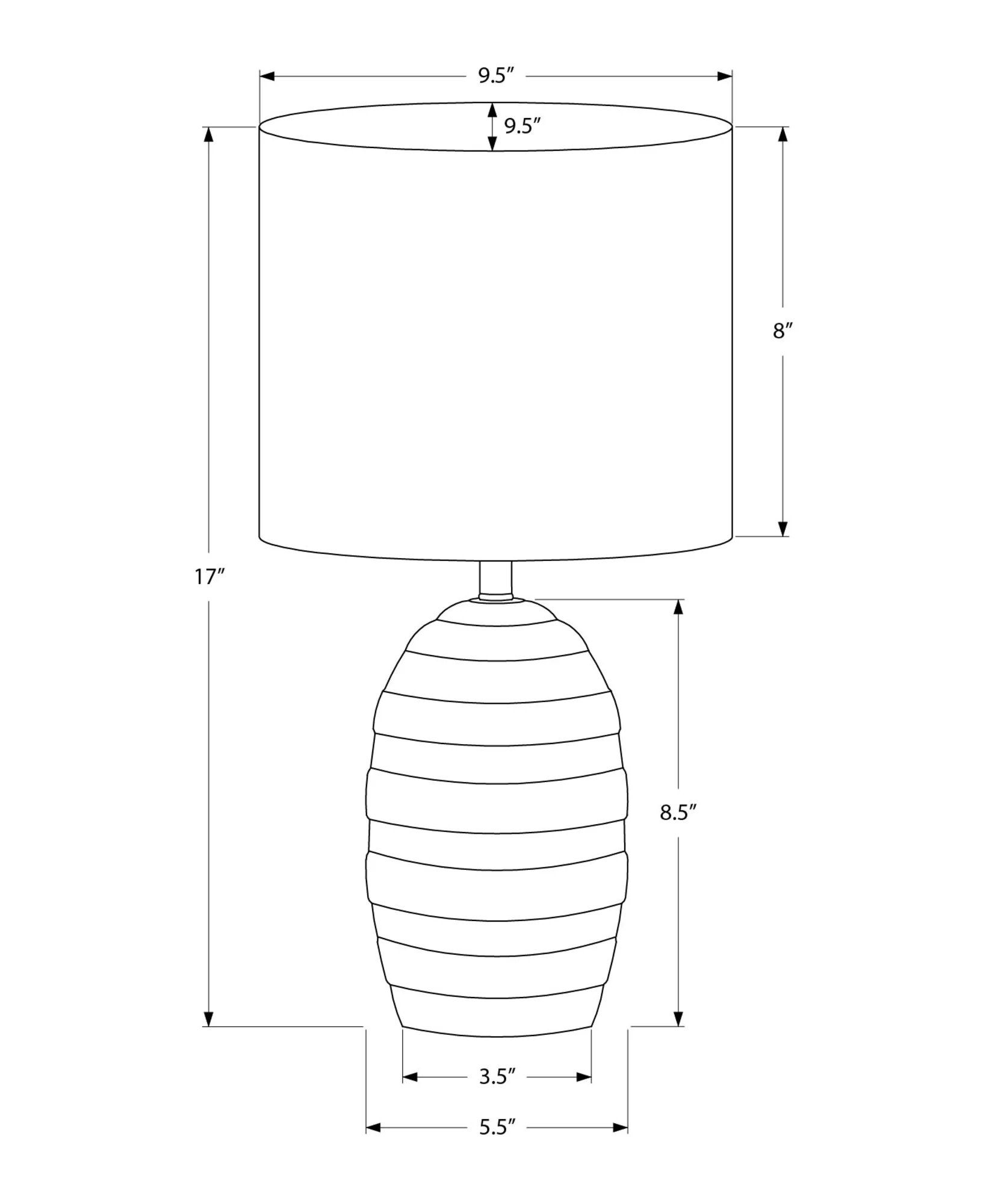 Zenon Table Lamp - Black - Image 3