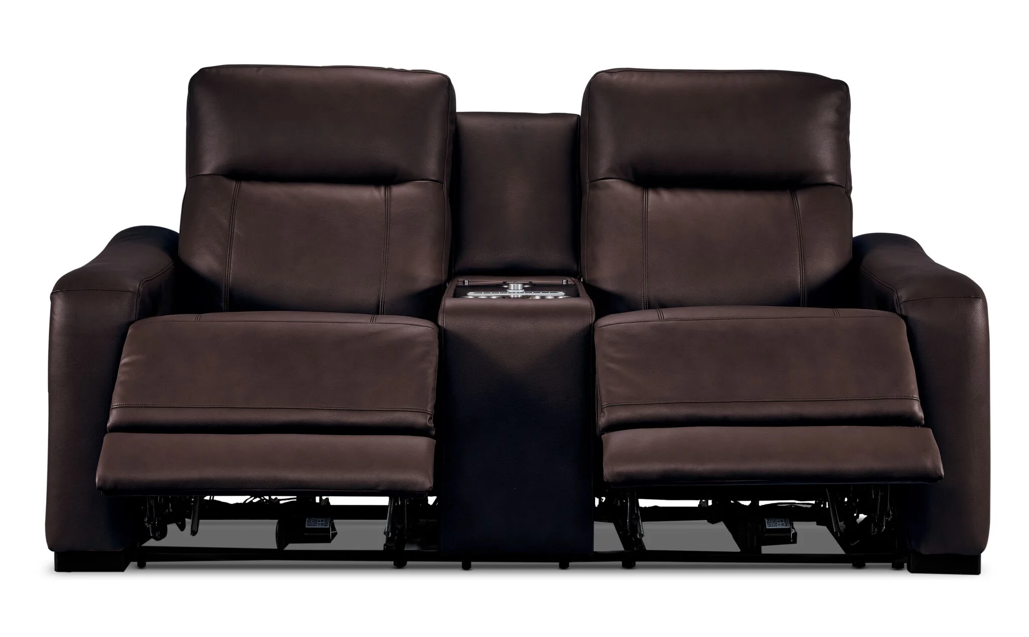 In Harmony - Zeppelin Power Reclining Loveseat - Brown - Image 4