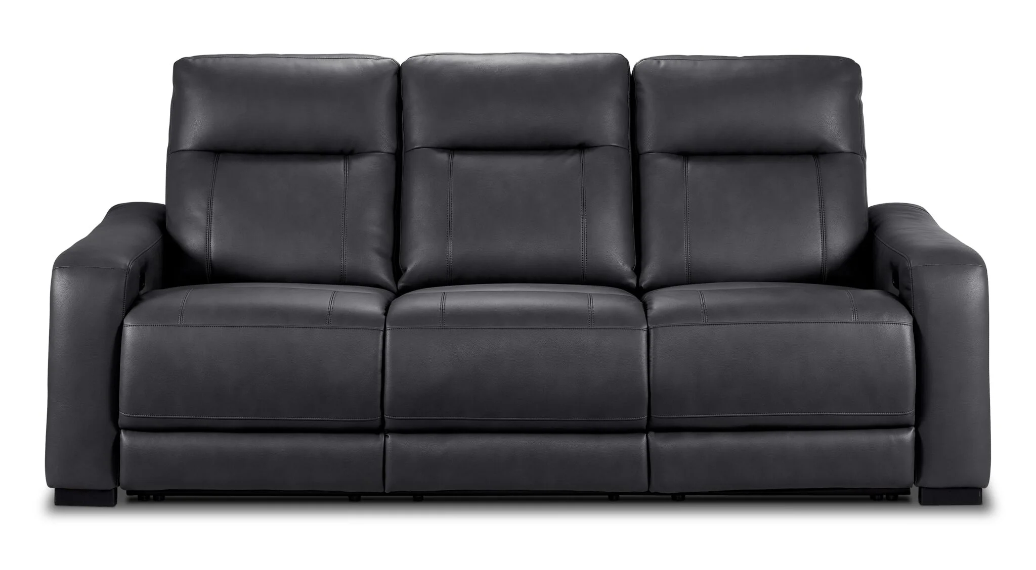 In Harmony - Zeppelin Power Reclining Sofa - Dark Grey - Image 2