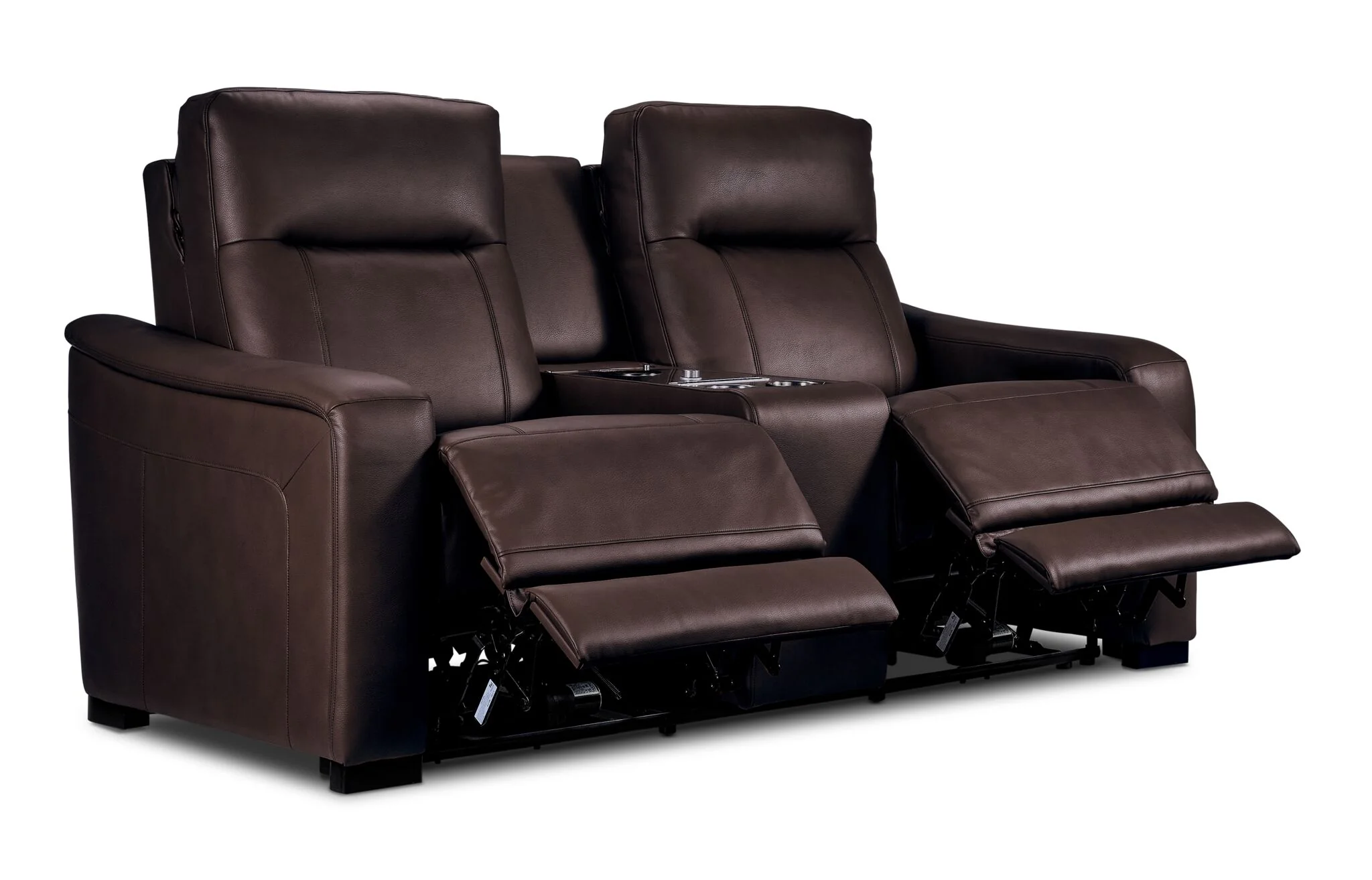 In Harmony - Zeppelin Power Reclining Loveseat - Brown - Image 3