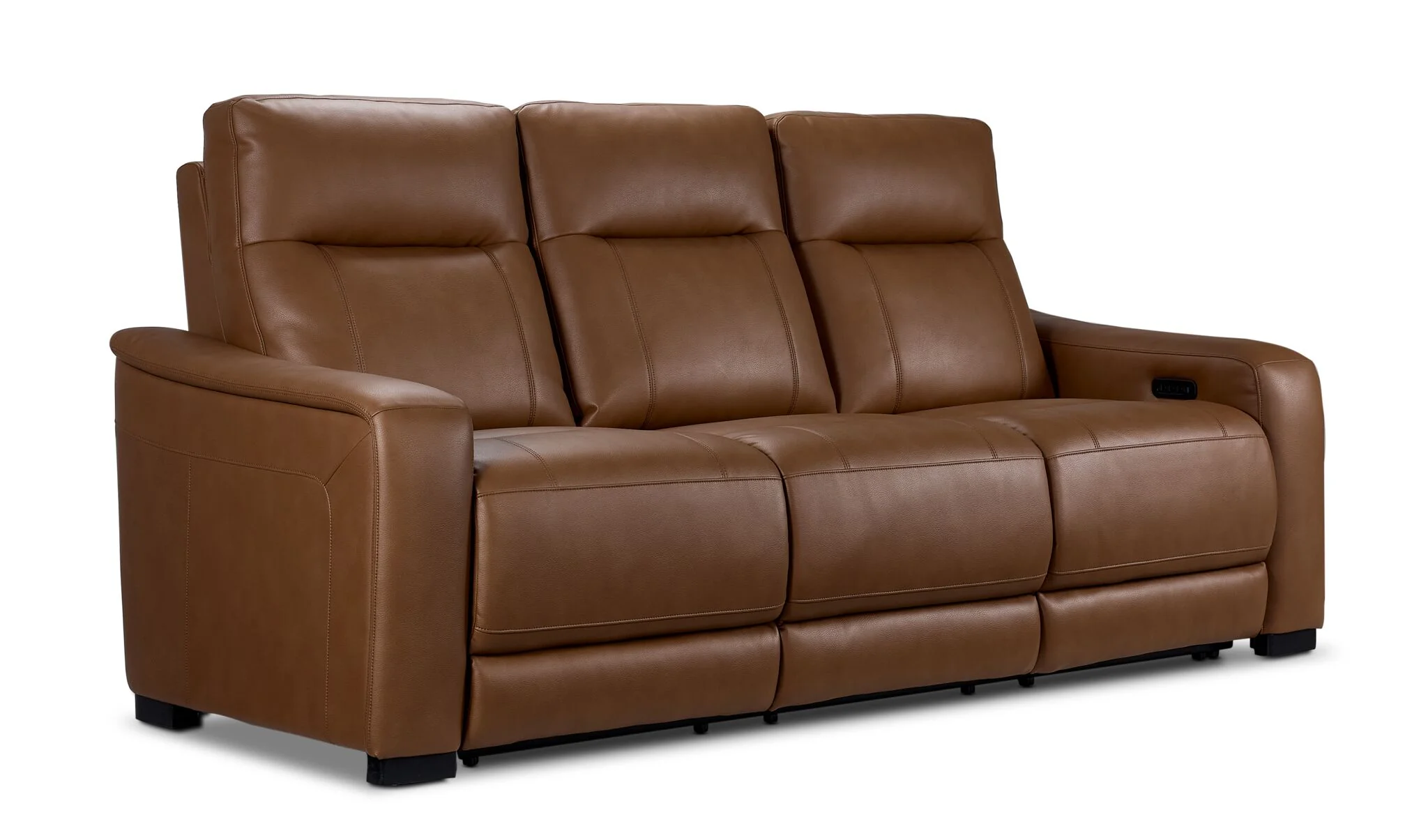 In Harmony - Zeppelin Power Reclining Sofa and Loveseat Set - Tan - Image 2