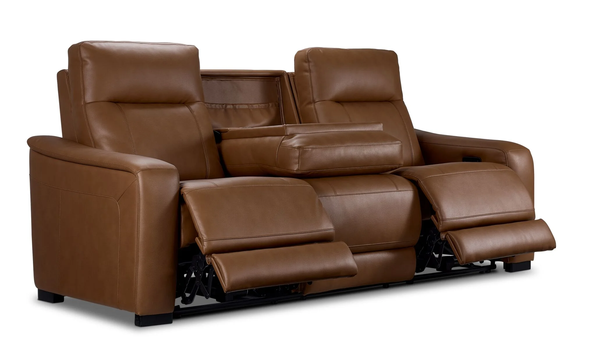 In Harmony - Zeppelin Power Reclining Sofa - Tan - Image 6