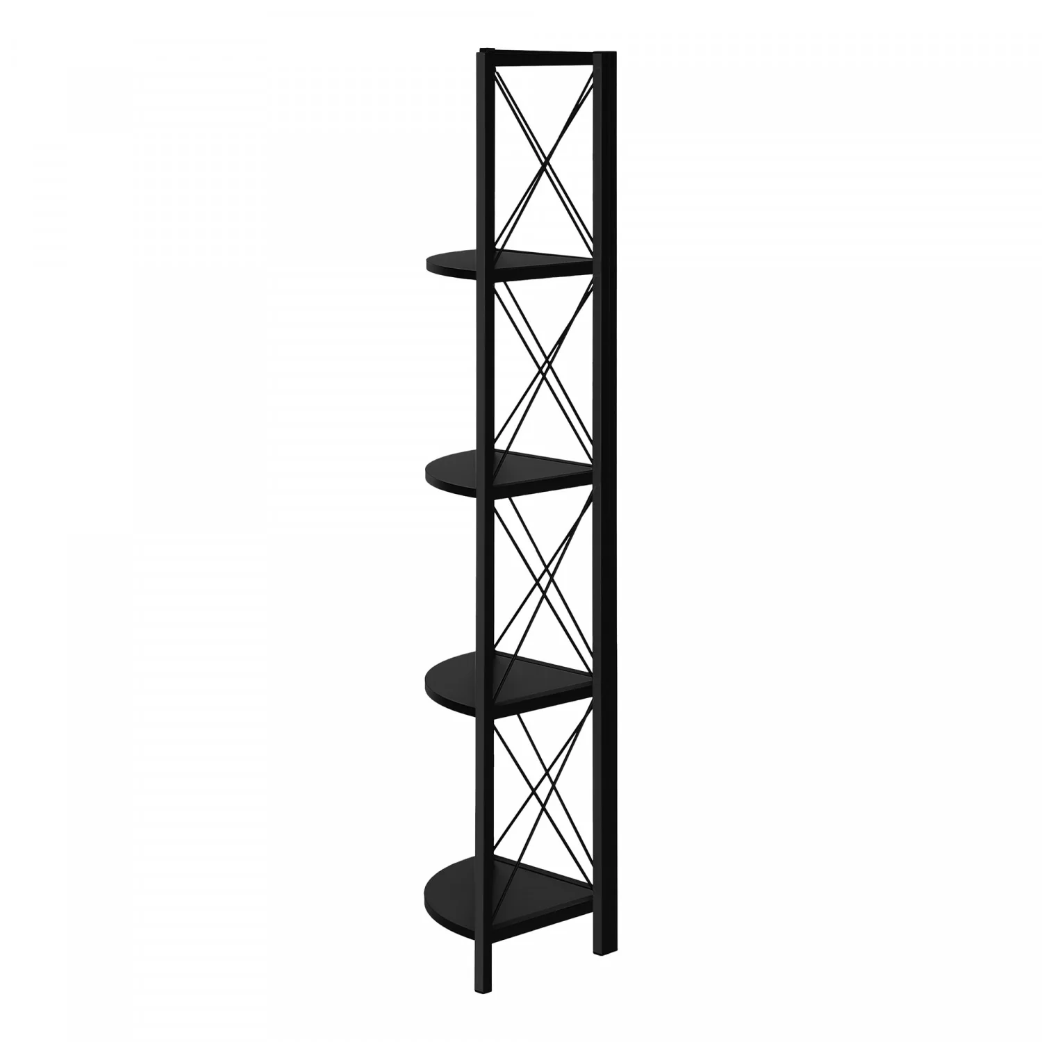 Zeva Bookcase - Black - Image 6