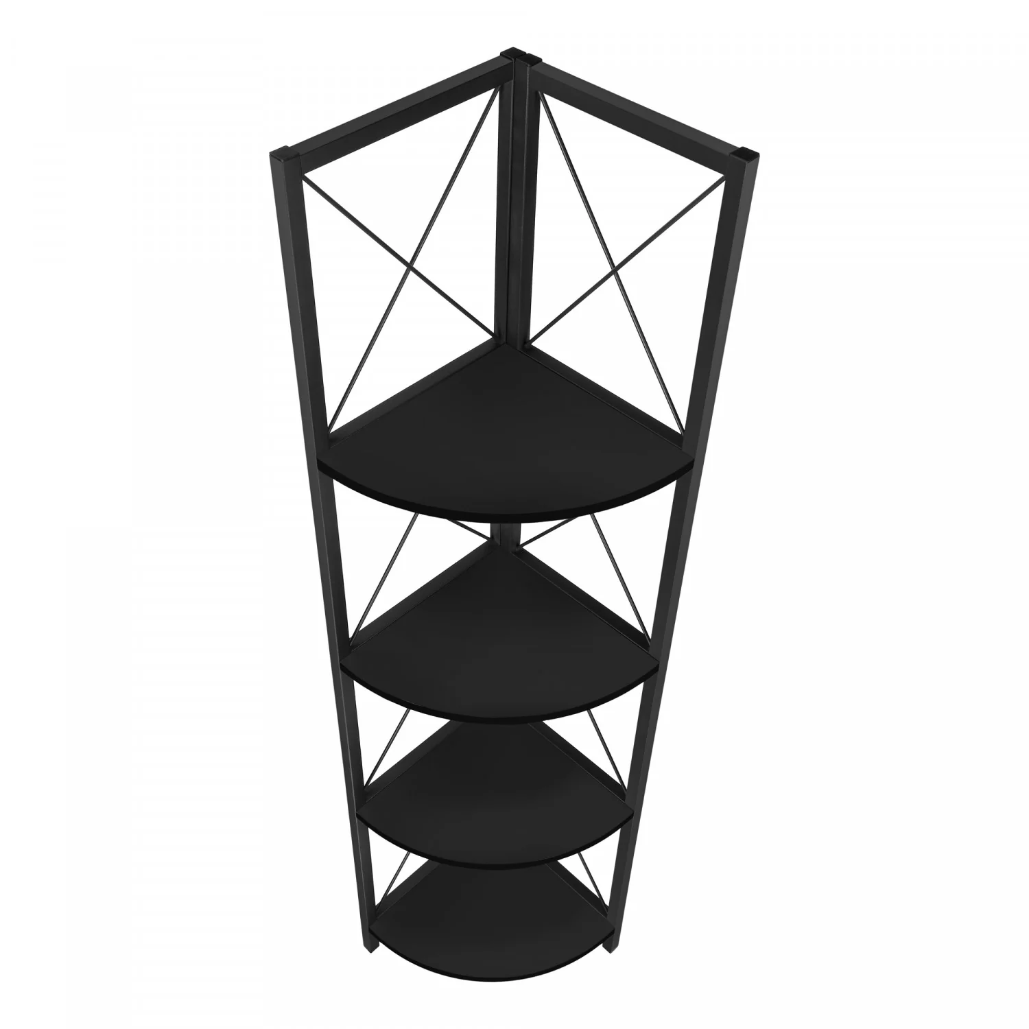 Zeva Bookcase - Black - Image 9
