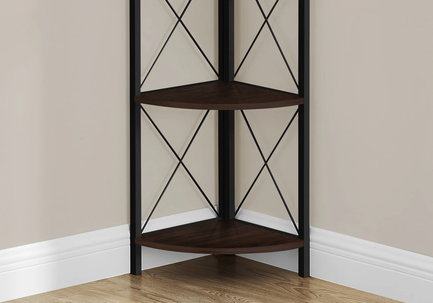 Zeva Bookcase - Dark Brown - Image 5