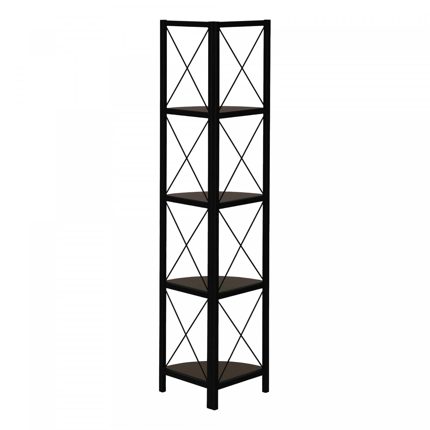 Zeva Bookcase - Dark Brown - Image 7