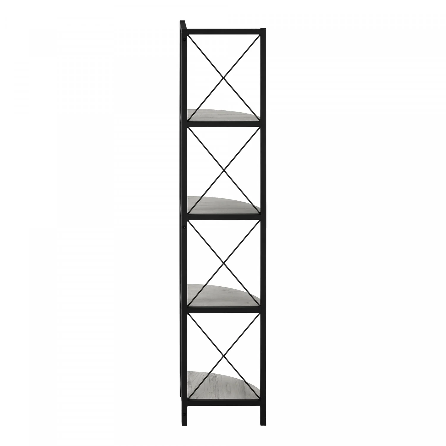Zeva Bookcase - Grey - Image 8