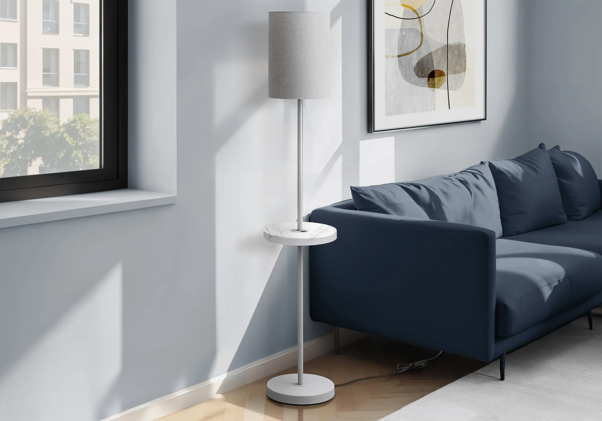Zira Floor Lamp - Metal - Image 2