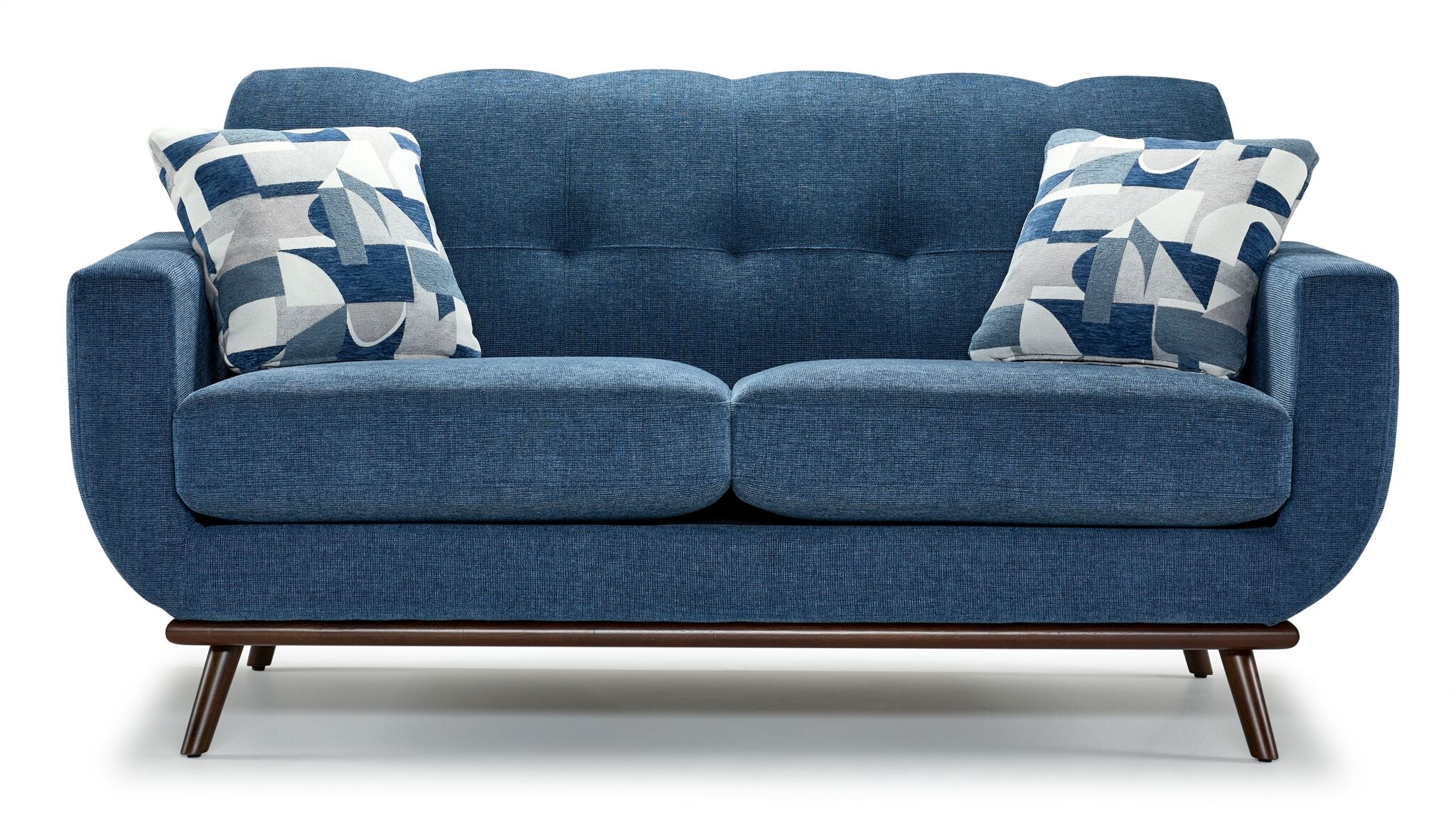 Ziva Loveseat - Blue - Image 2