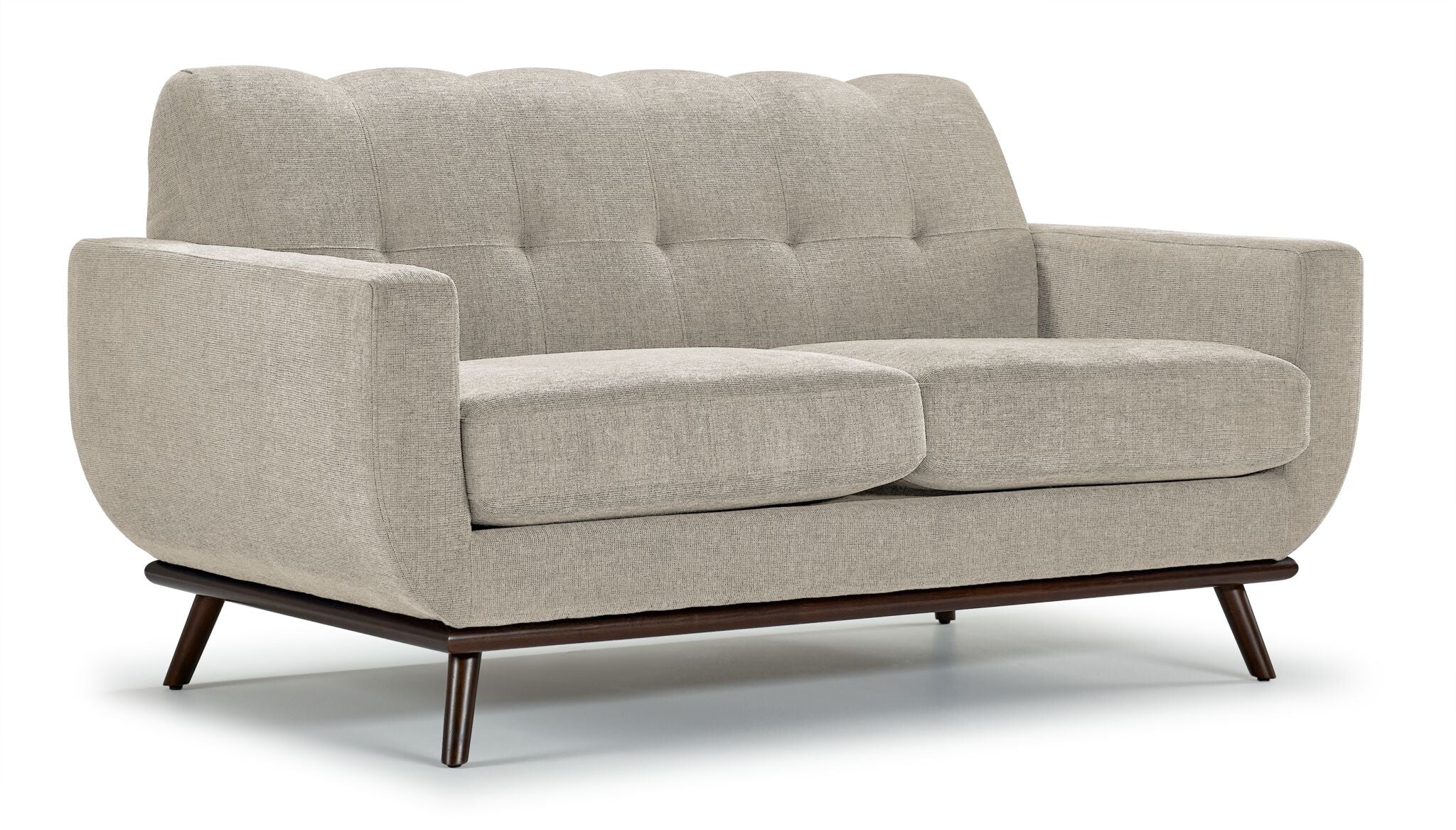 Ziva Sofa and Loveseat Set - Beige - Image 3