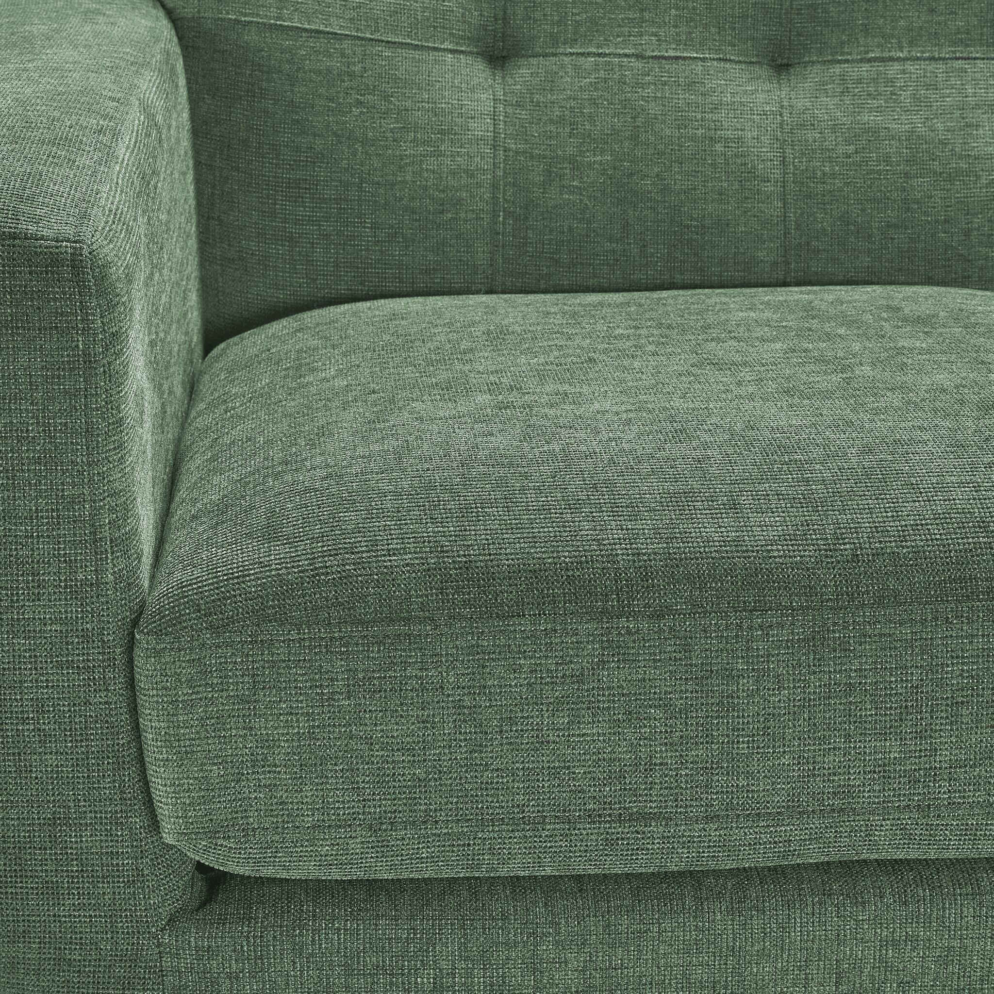 Ziva Sofa and Loveseat Set - Green - Image 4