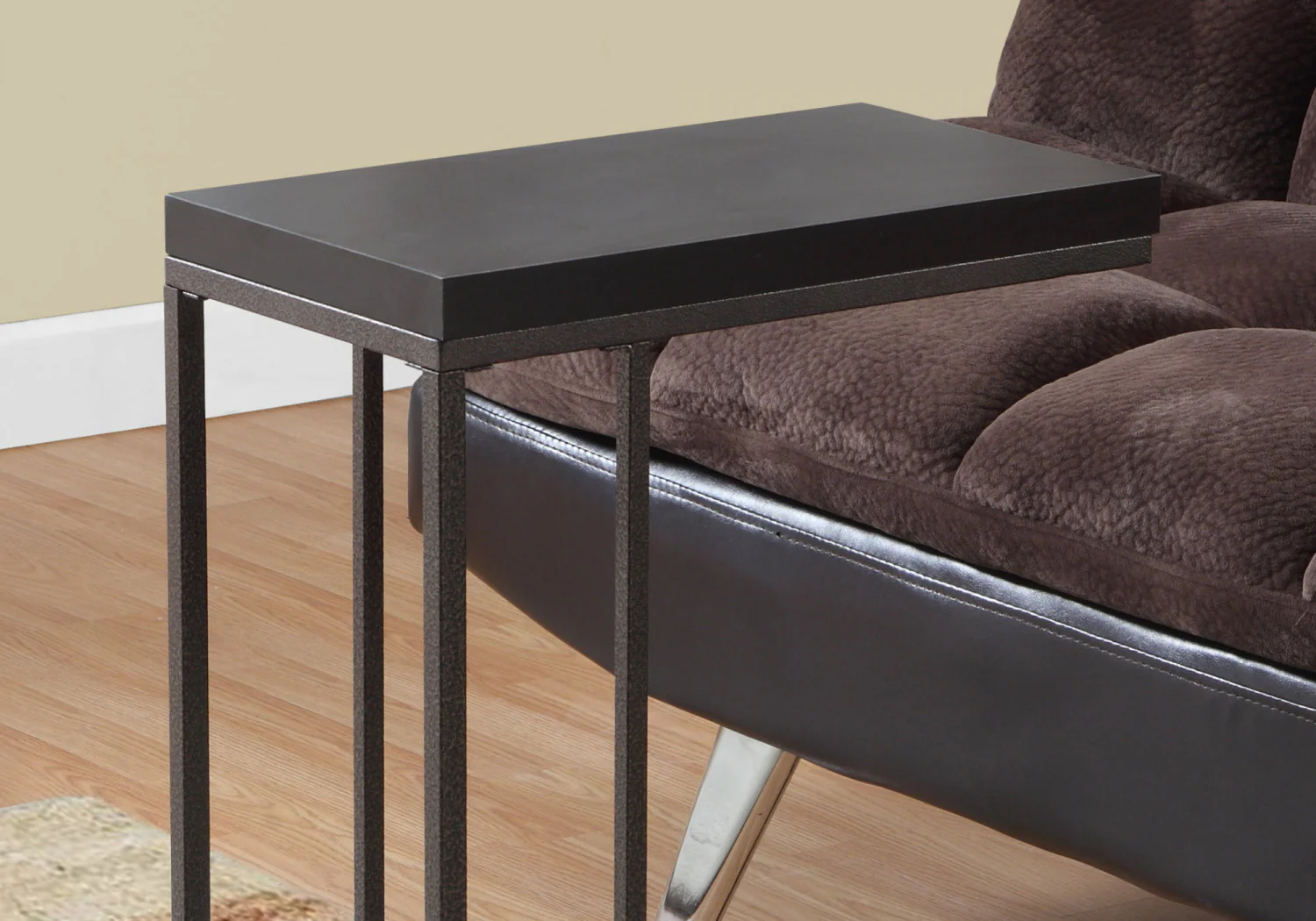 Zivo Side Table - Espresso/Bronze - Image 5