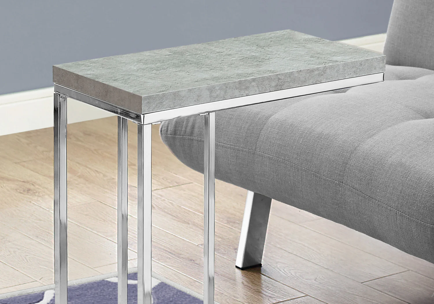 Zivo Side Table - Grey - Image 5