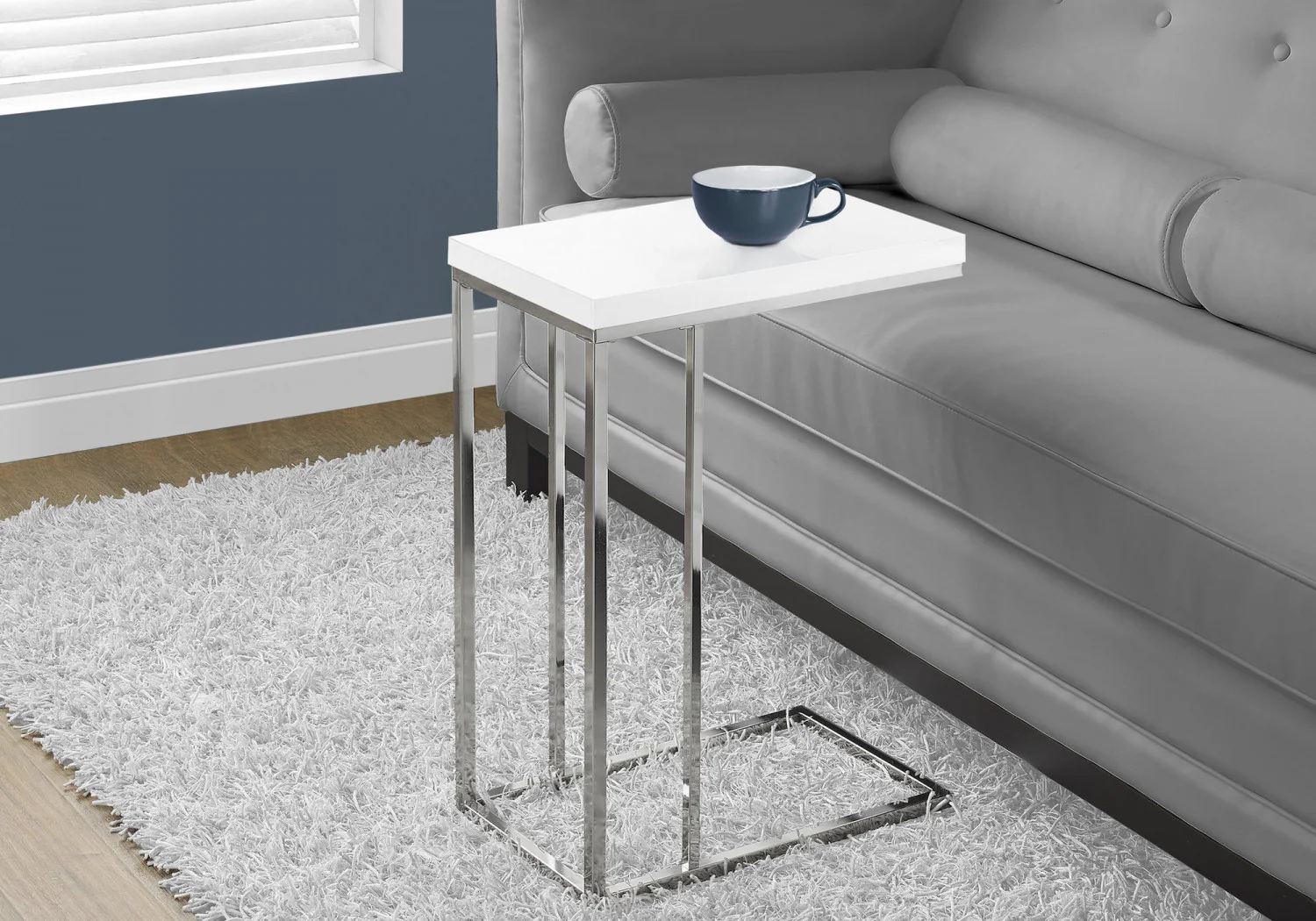 Zivo Side Table - White - Image 2