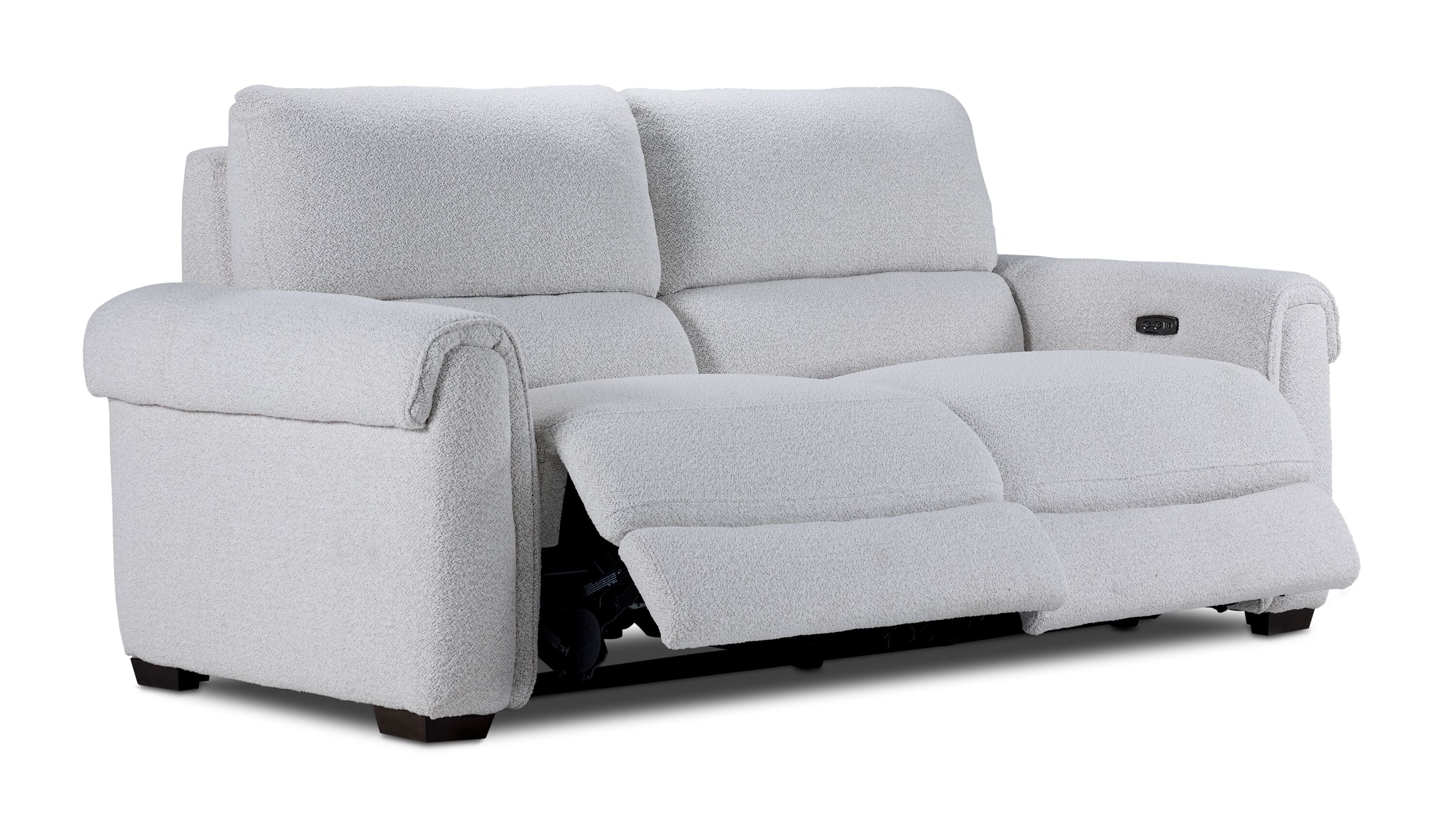 Zoey Power Reclining Sofa, Loveseat and Recliner Set - Natural - Image 2