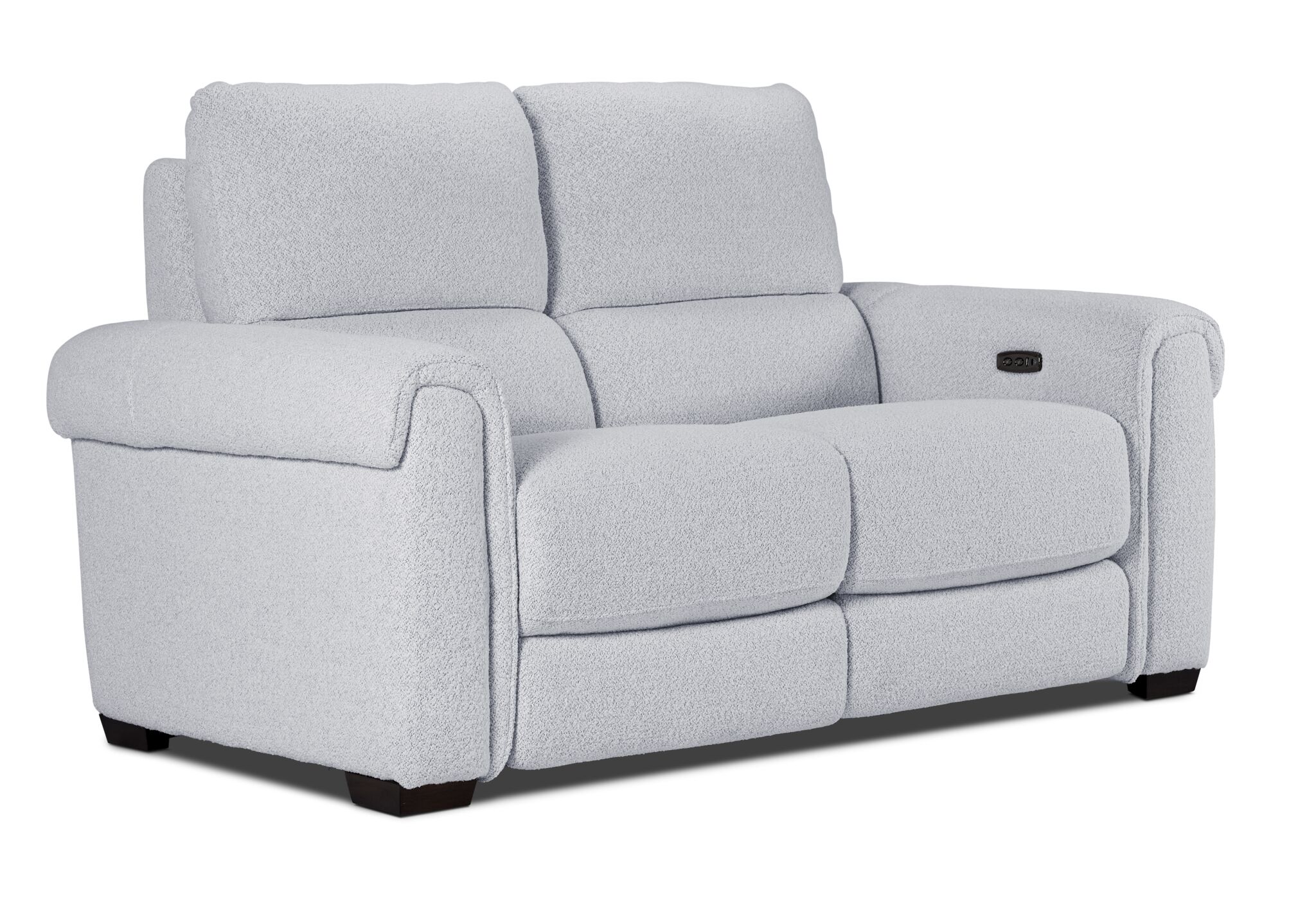 Zoey Power Reclining Sofa, Loveseat and Recliner Set - Snow - Image 3