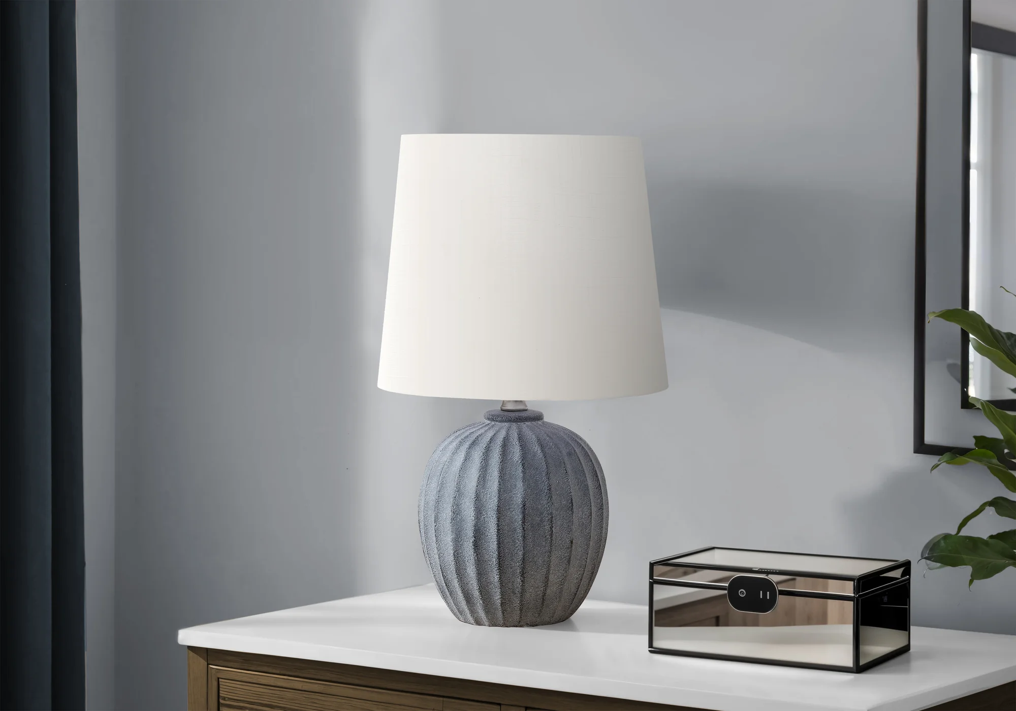 Zoren Table Lamp - Grey - Image 2