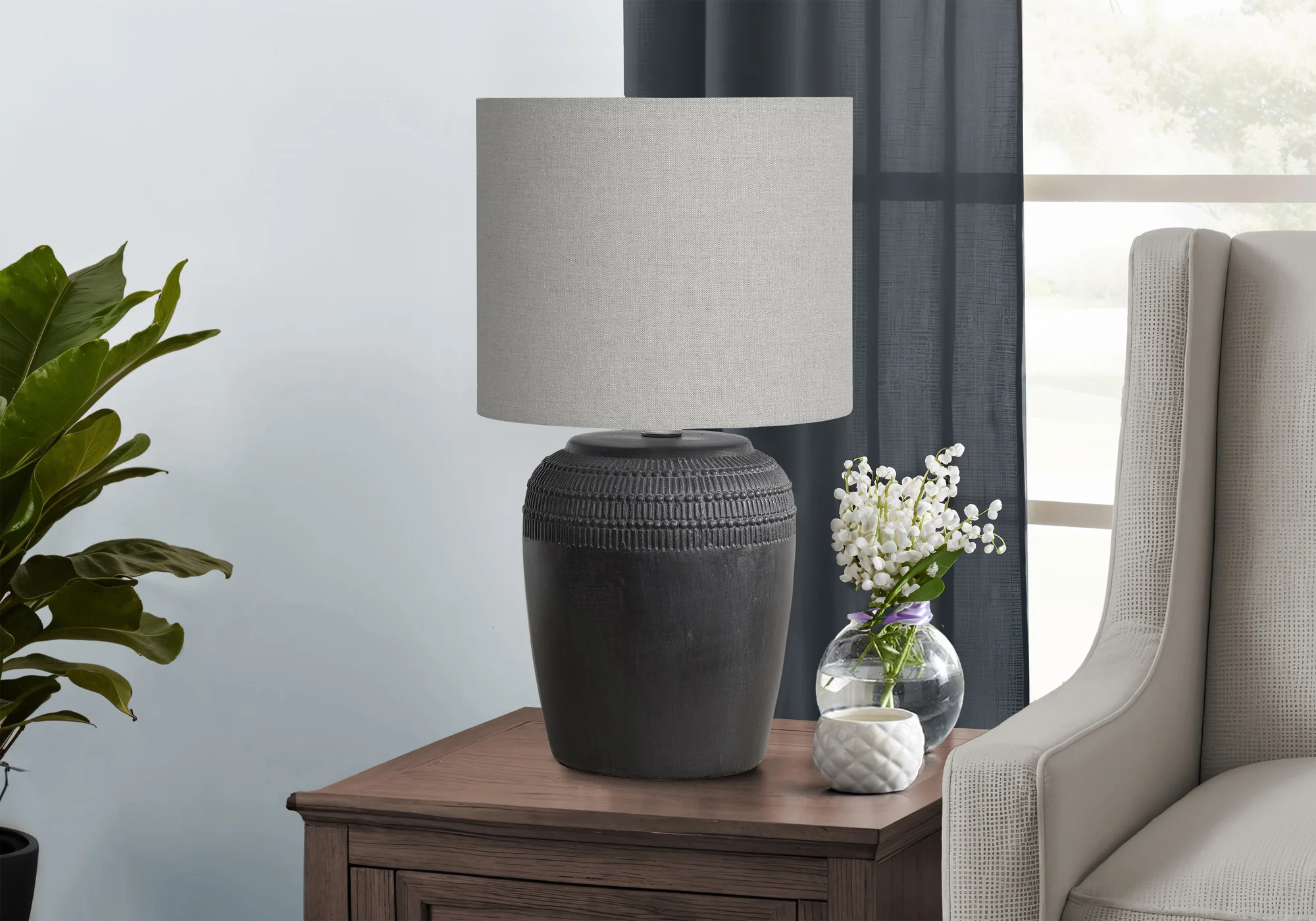 Zuna Table Lamp - Black - Image 2